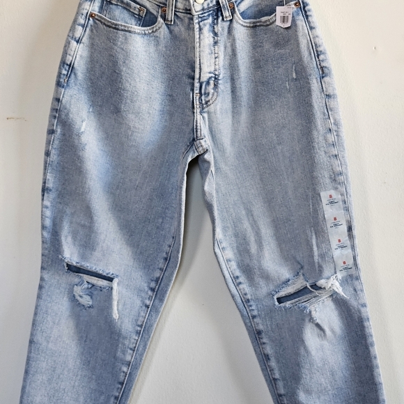 73 NWT OLD NAVY CURVY STRAIGHT ANKLE JEANS WOMEN'S SIZE 8 - Picture 4 of 5